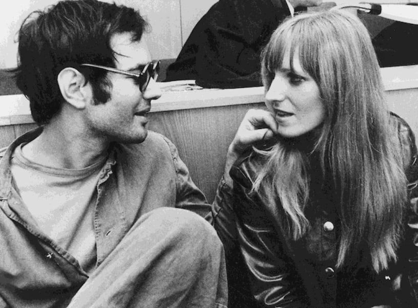 Основатели группировки RAF Андреас Баадер и Гудрун Энсслин.