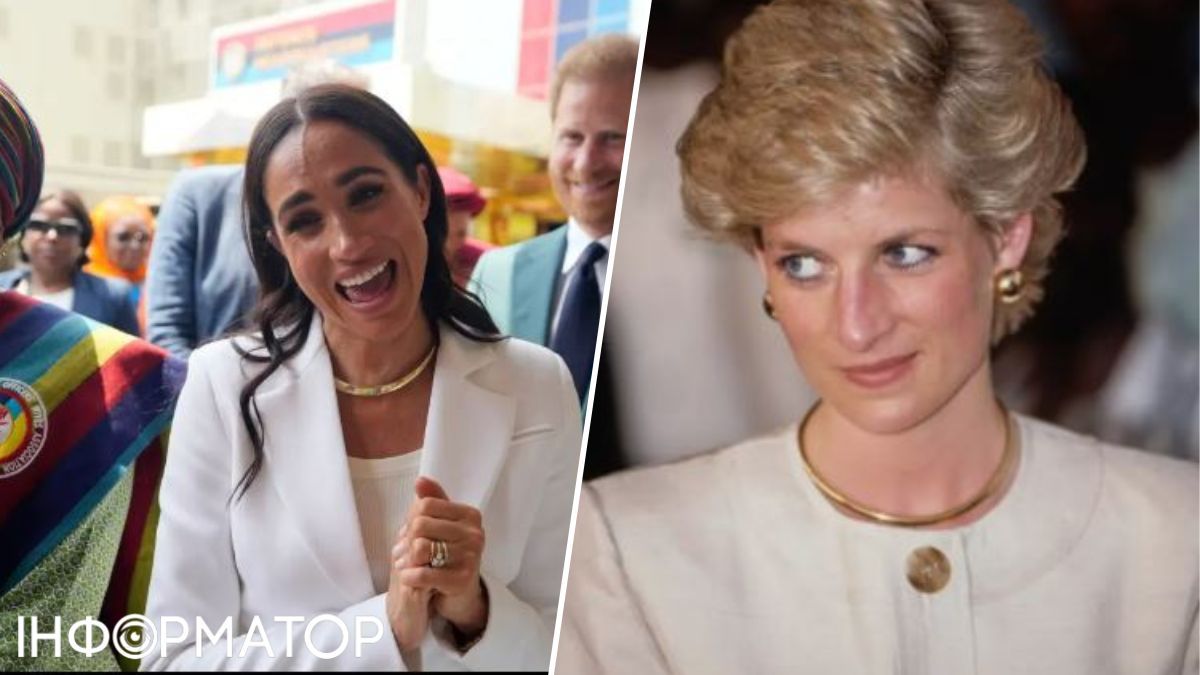 Діана вміла носити прикрасити, оскільки володіла королівською стриманістю. Чого точно не скажеш про Меган Маркл.