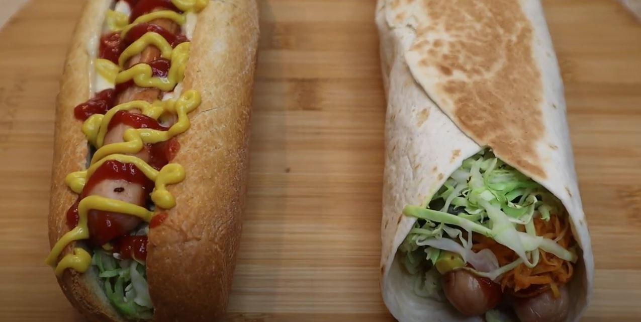 Выберите свой вариант хот-дога, который нравится именно вам!