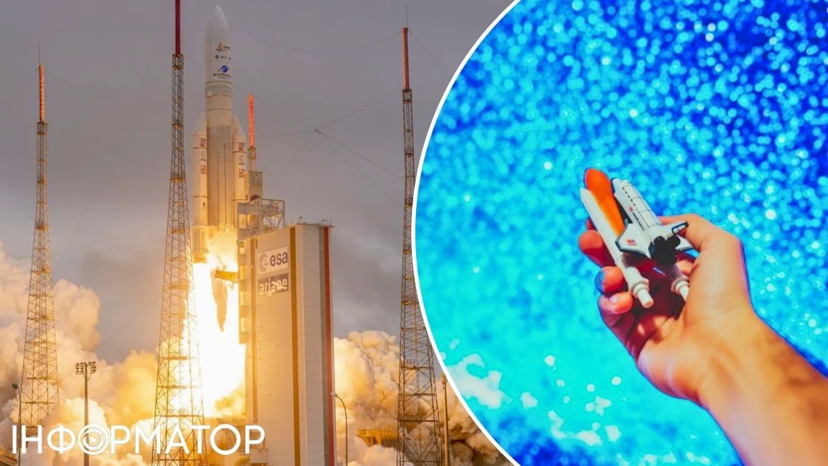 Запуск JWST на ракете Ariane 5