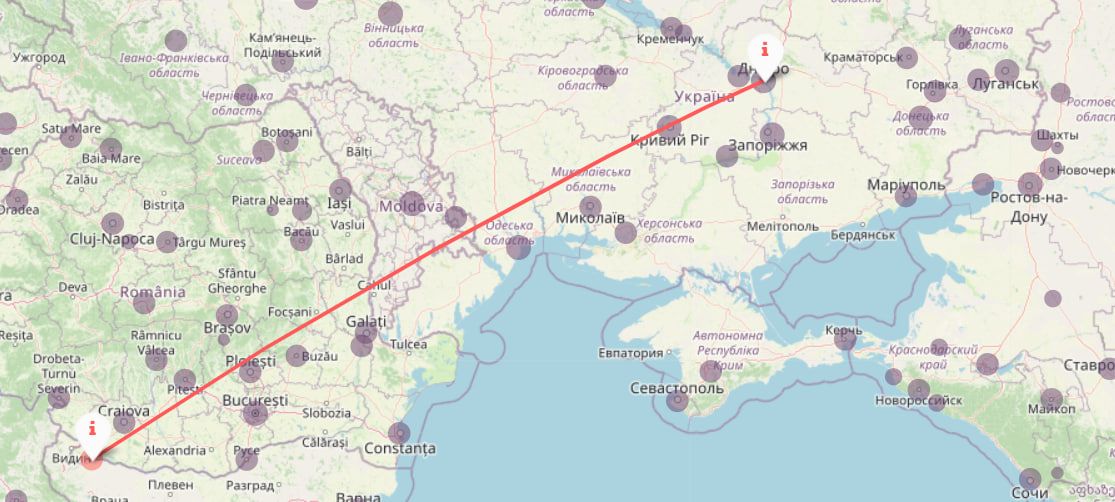 Сценарій із високим рівнем викидів для Дніпра Сценарій із високим рівнем викидів для Дніпра