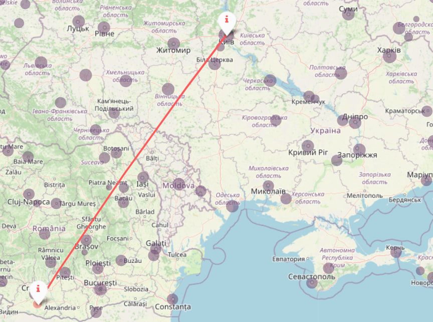 Сценарій із високим рівнем викидів для Києва Сценарій із високим рівнем викидів для Києва