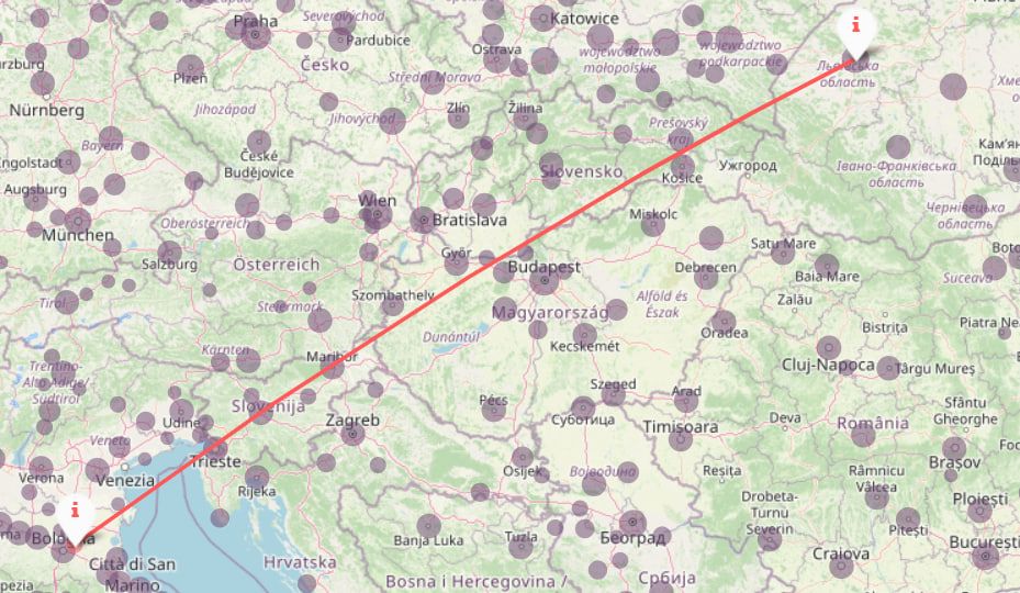 Сценарій із високим рівнем викидів для Львова Сценарій із високим рівнем викидів для Львова
