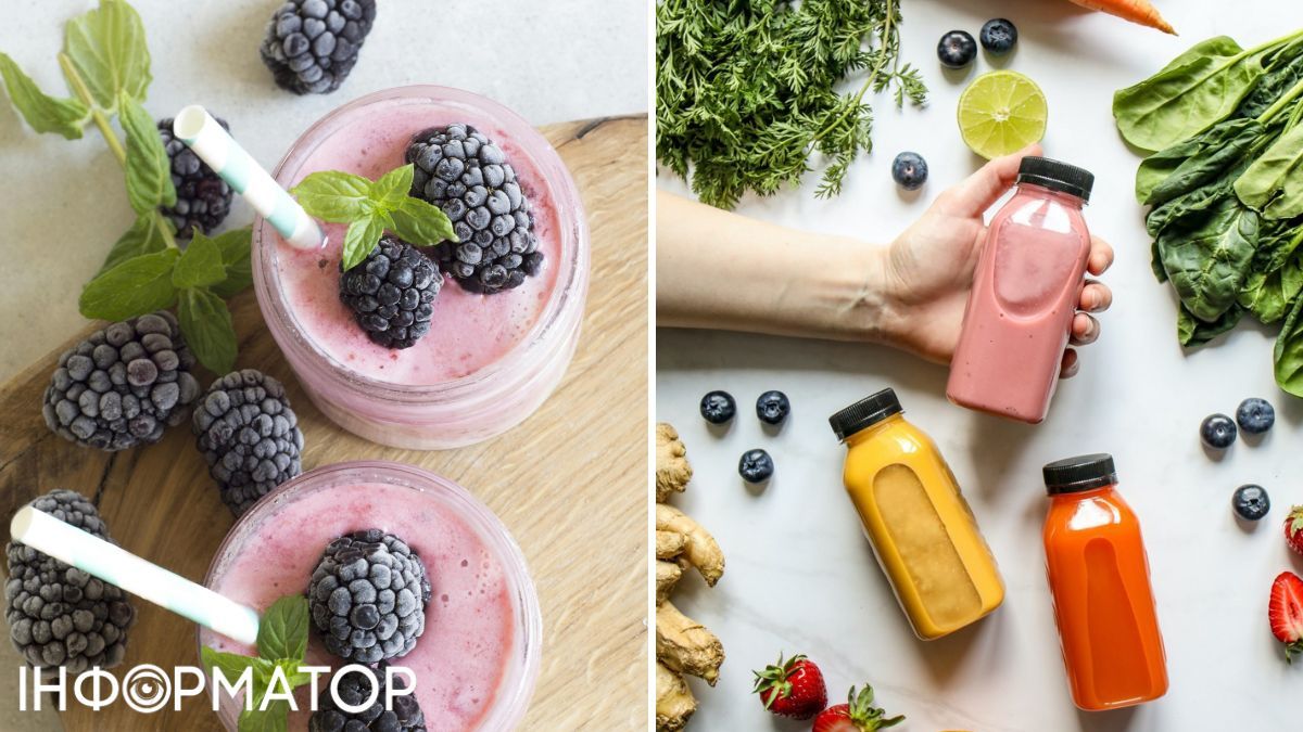 Збкрігайте смузі в холодильнику, але не довше ніж одну добу. Збкрігайте смузі в холодильнику, але не довше ніж одну добу.