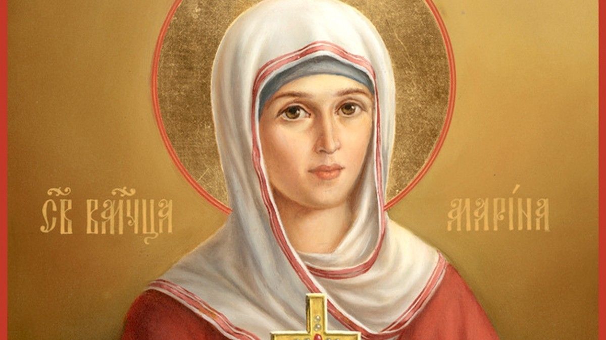 Люди моляться святій Марині за різних хвороб, просять про порятунок полів від блискавок