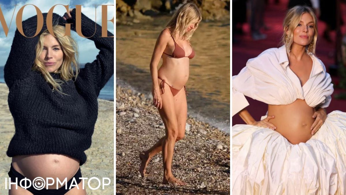 Сиена Миллер беременна вторично, и вторично она позирует перед фотокамерами с животом. Сиена Миллер беременна вторично, и вторично она позирует перед фотокамерами с животом.