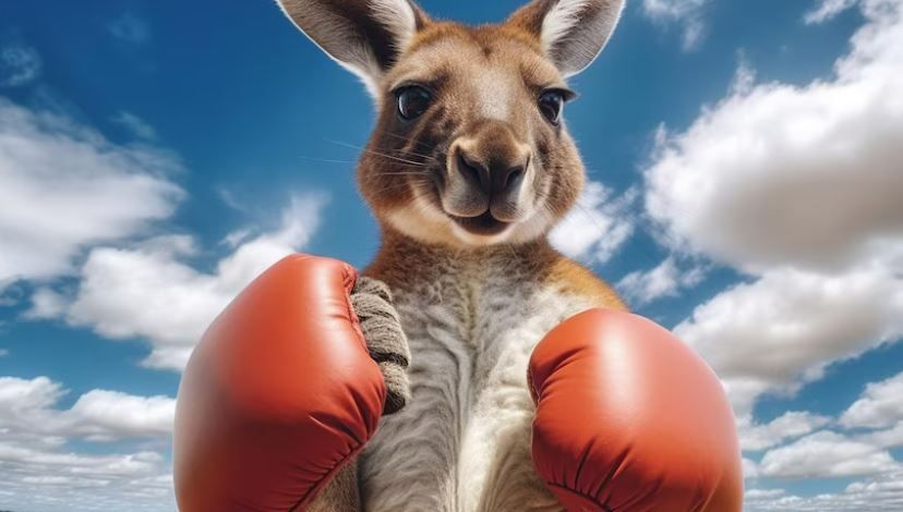 Кенгуру вміють "боксувати". 