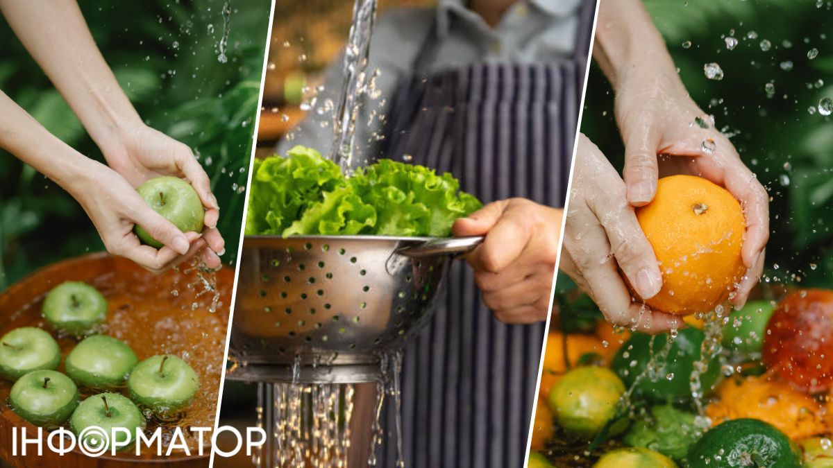 вода все ще є найкращим способом очищення свіжих продуктів. Як правильно мити свіжі продукти: більшість нехтують цими правилами, а потім бігають до туалету 1
