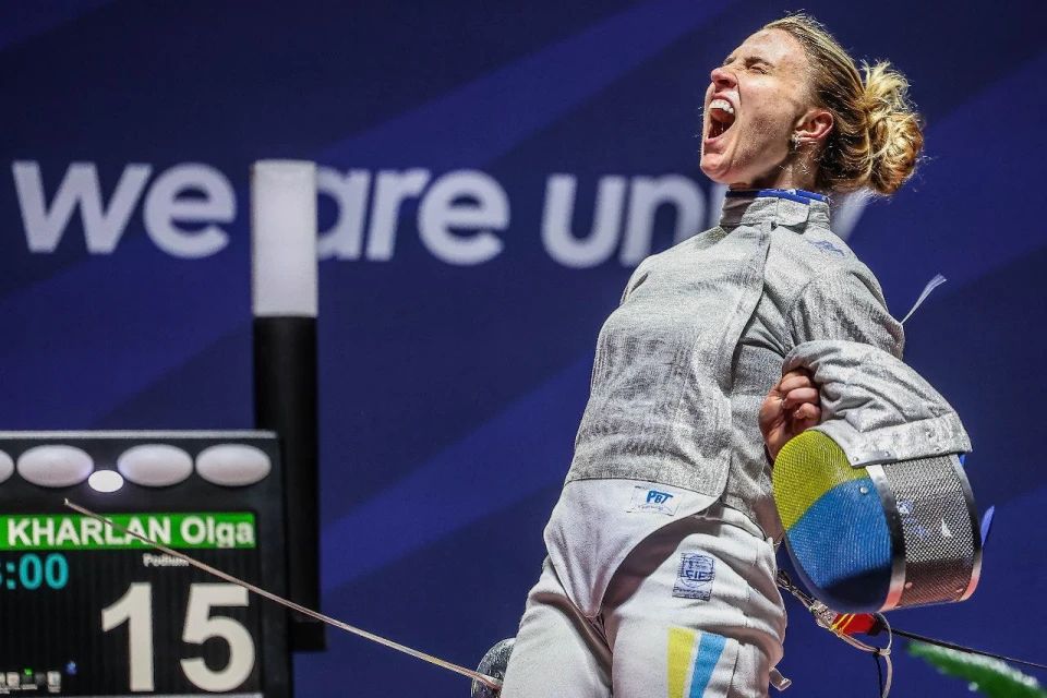 Ольга Харлан на Олімпіаді в Парижі, 2024 рік. Ольга Харлан на Олімпіаді в Парижі, 2024 рік.