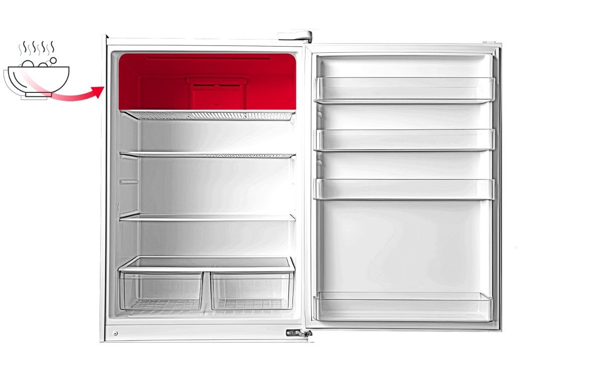 В морозильній камері зберігайте бульйон.