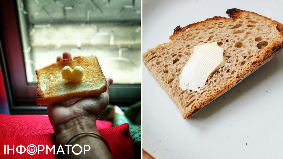 Масло з молока втарин, які харчувалися рослинами, світліше на вигляд. Масло з молока втарин, які харчувалися рослинами, світліше на вигляд.