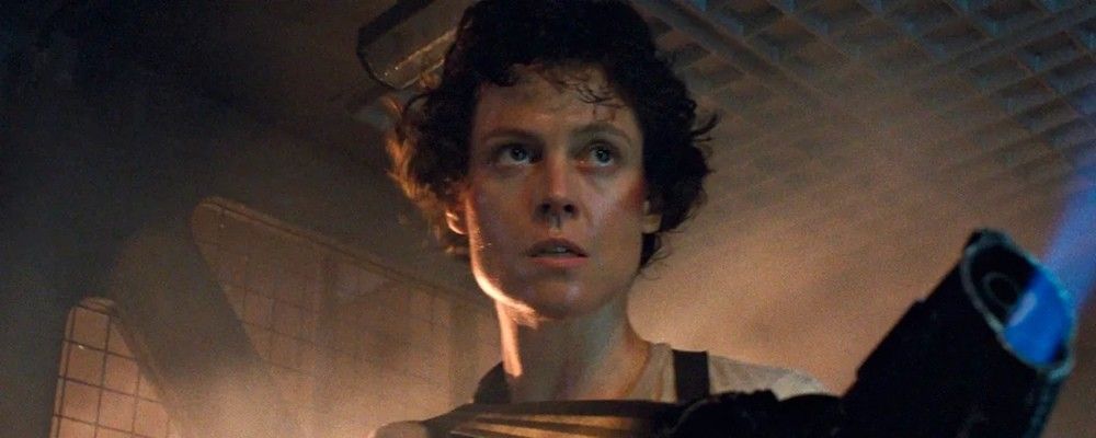 Молодая Сигурни Уивер. Сигурные Александра Вивер