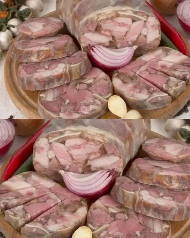Смачний сальтисон у пляшці - відмінна м'ясна заміна ковбасі! рецепт 1