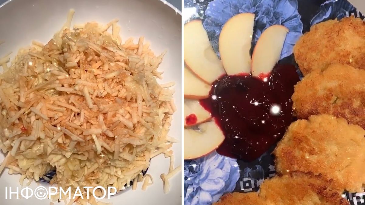 Яблучно-бананові оладки: солодкий рецепт без цукру від Лесі Нікітюк Яблучно-бананові оладки: солодкий рецепт без цукру від Лесі Нікітюк