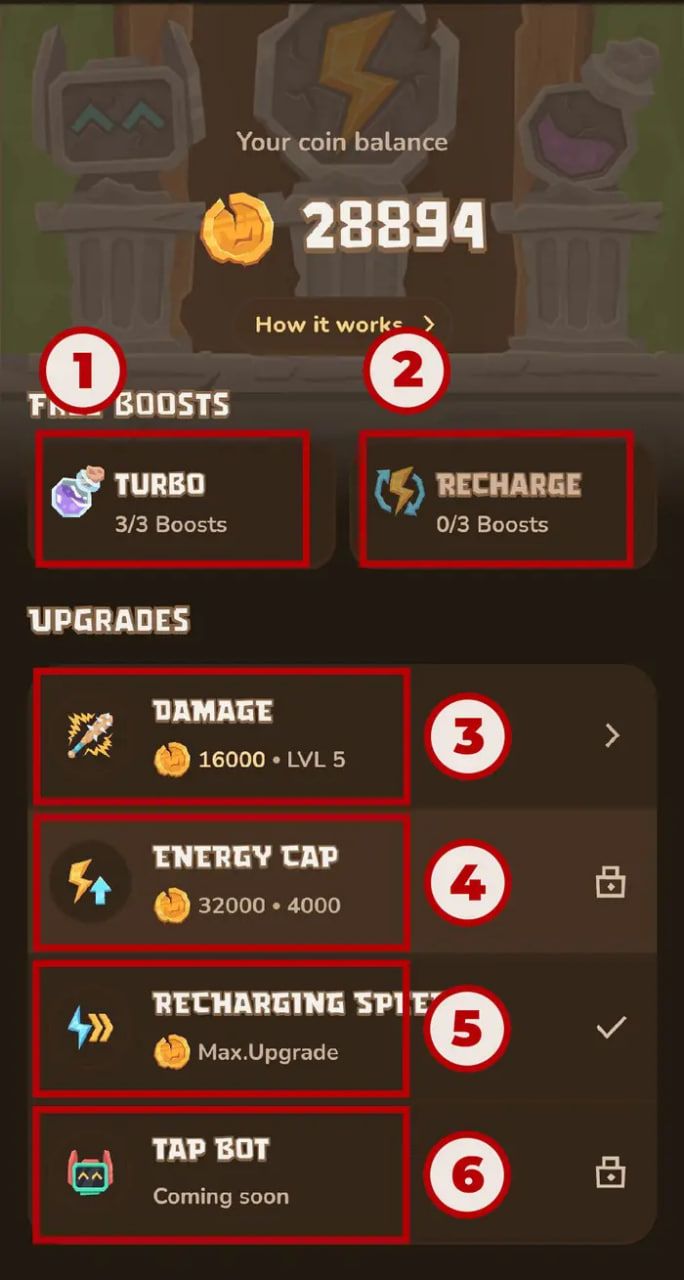 Розділ Boost MemeFi