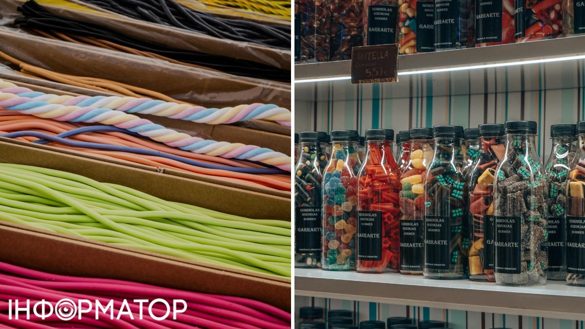 Будьте обережні з мякими цукерками чорного кольору. Будьте обережні з мякими цукерками чорного кольору.