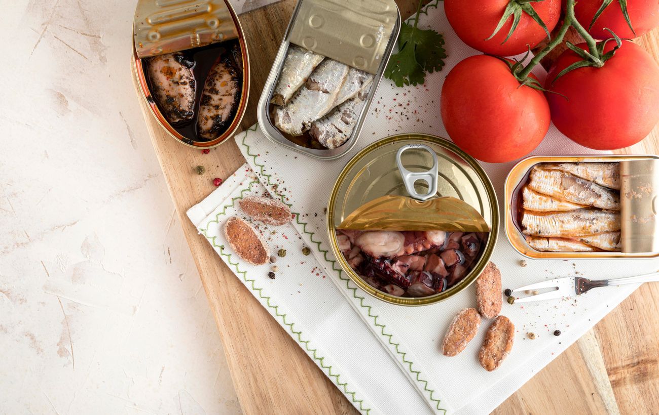 Залишки консервів краще зберігати у скляній тарі. Консерви