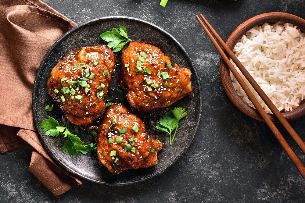 Идеальны на вкус бедра с тонким ароматом гриля Курица