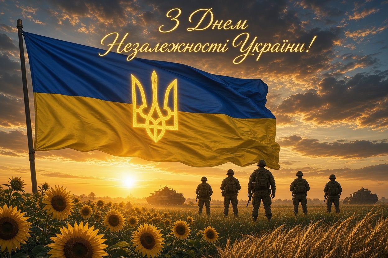 Святкуй з гордістю, Україно! Привітальні листівки від Інформатора до Дня Незалежності України.