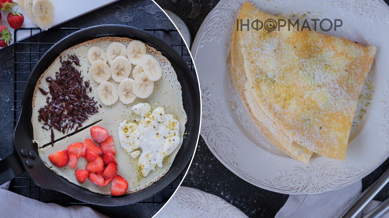 блины с начинкой