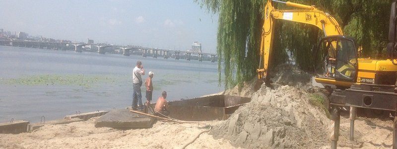 В Днепропетровске на Солнечном разгорается битва за пляж