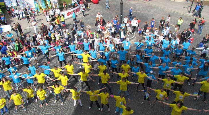 танцевальный флешмоб