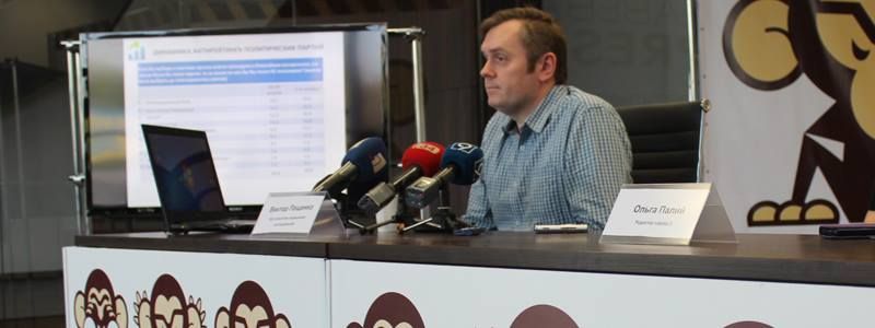 В Днепропетровский горсовет могут попасть 5 партий