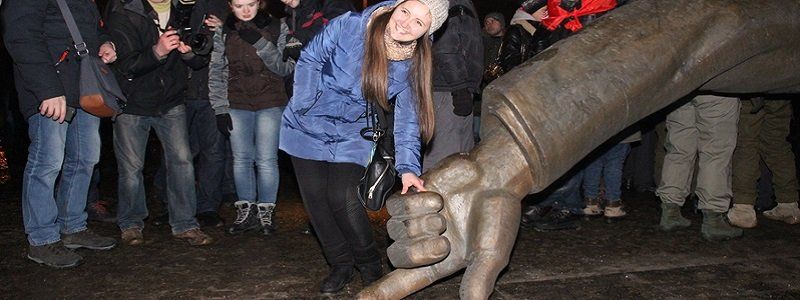 Как Днепропетровск прощался с Петровским