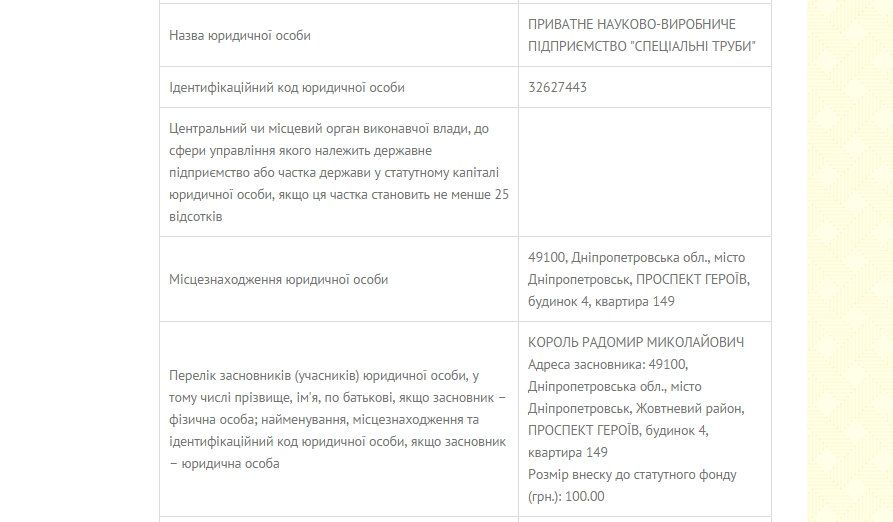 Специальные трубы