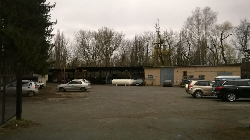 газовая заправка на запорожском кладбище