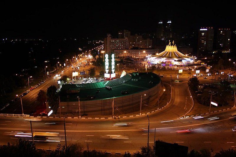 Днепропетровск ночью