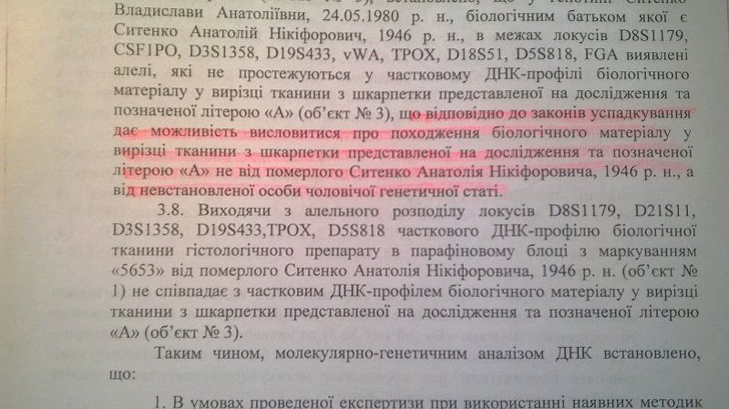 дело сытенко