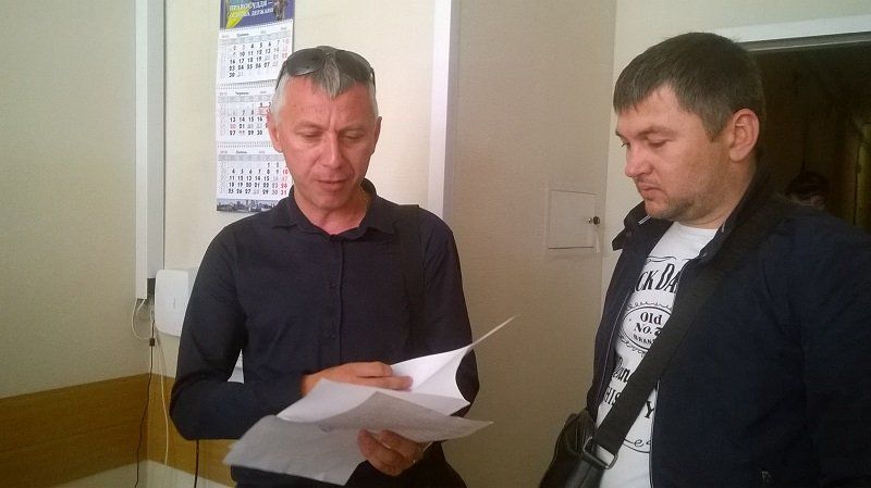 митинг против произвола судей в Днепре