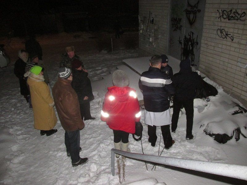 Как днепряне спасали бездомного человека 6