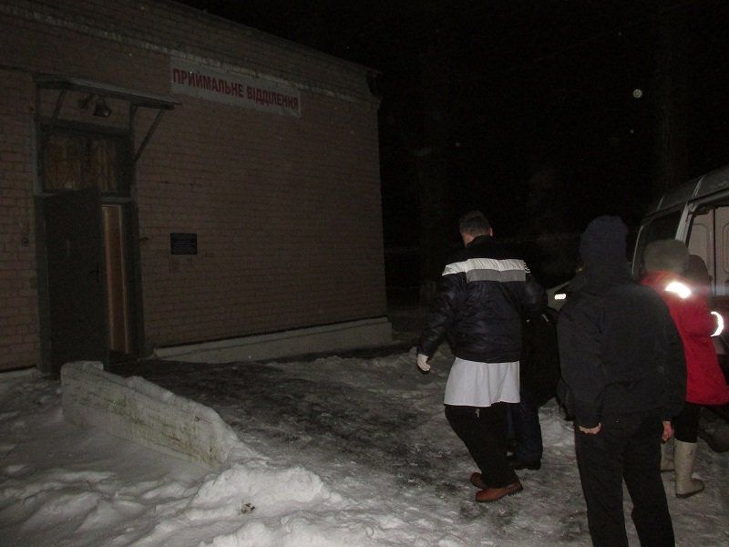 Как днепряне спасали бездомного человека 7