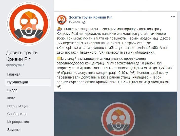 Выбросы без контроля: кто отремонтирует неработающие посты экомониторинга в Кривом Роге 2