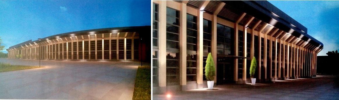 Так может выглядеть подсвеченный фасад «Металлурга»