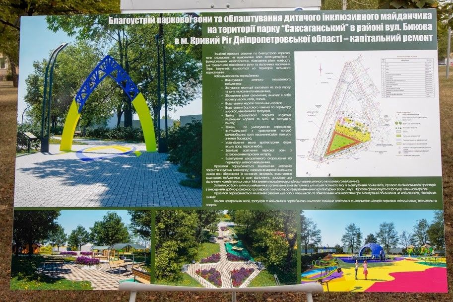 Где в Кривом Роге появится инклюзивный парк за 17 миллионов гривен и кто его построит 6