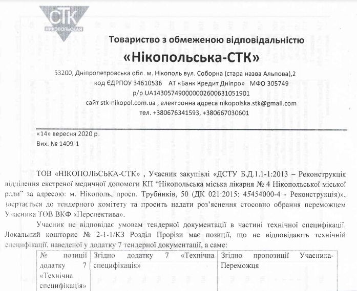 Ремонт больницы от ДнепрОГА за 17 миллионов сделает фирма-бракодел с уголовными делами 2