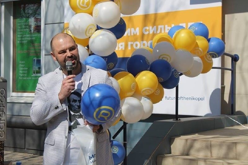 Руслан Олейник — основатель БФ «Будущее Никопольщины»