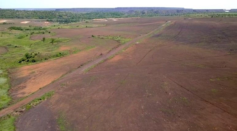 «АрселорМиттал Кривой Рог» уже снял верхний плодородный слой и планирует там складировать использованную породу.