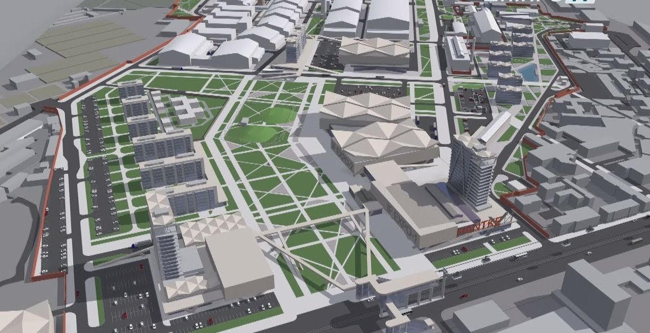 Так может выглядеть Индустриальный парк на левом берегу