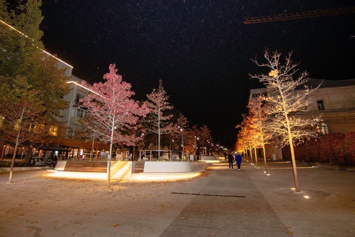 Реконструкция улицы Яворницкого почти завершена