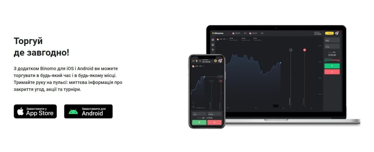 Binomo – платформа, которой доверяют трейдеры 3