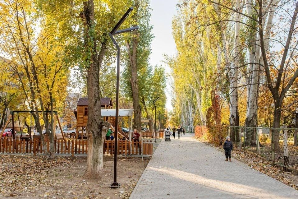 В Приднепровске полностью реконструировали улицу Космонавтов