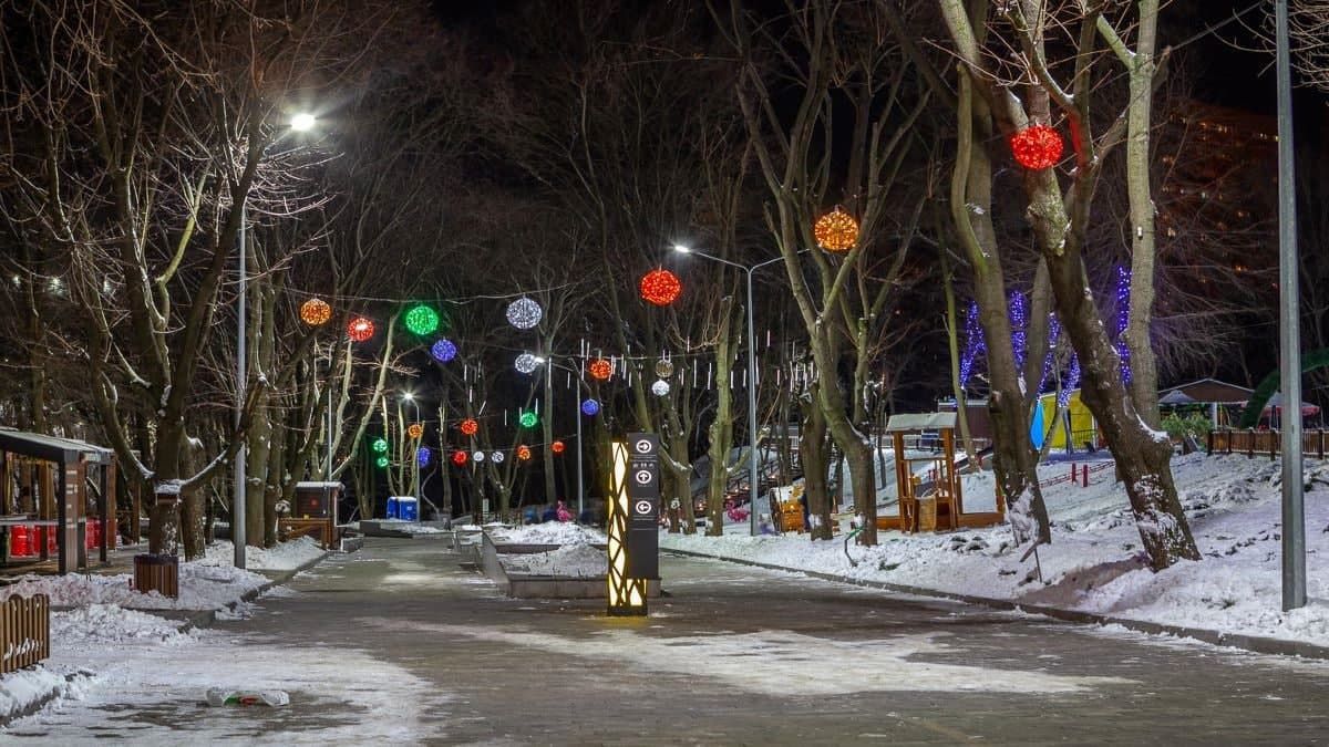 Так парк "Зеленый гай" выглядел в прошлом году