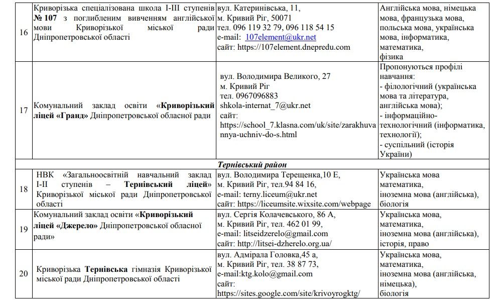 В каких школах Кривого Рога не будет набора в старшие классы и что еще готовит реформа МОН 6