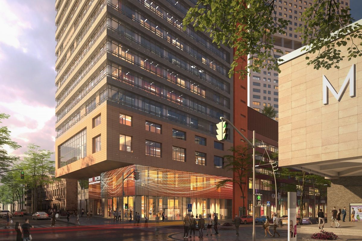 Будущий «сосед» «МОСТ-сити» - ТД «Перекресток»