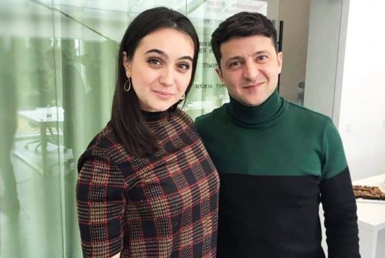 Владимир Зеленский и Юлия Мендель