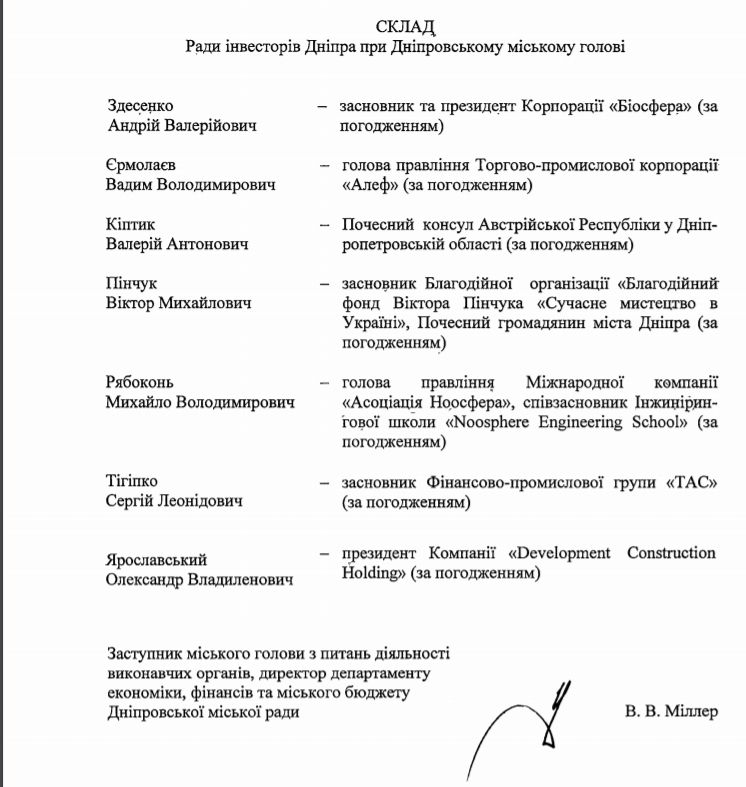 В Днепре создадут Совет инвесторов: кто в него войдет и чем он будет заниматься 1